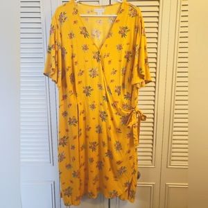 Floral Wrap Sundress